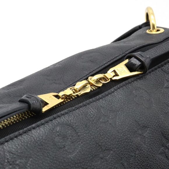 Louis Vuitton Monogram Implant Pontyu PM Shoulder Bag Noir Black - Picture 4 of 7